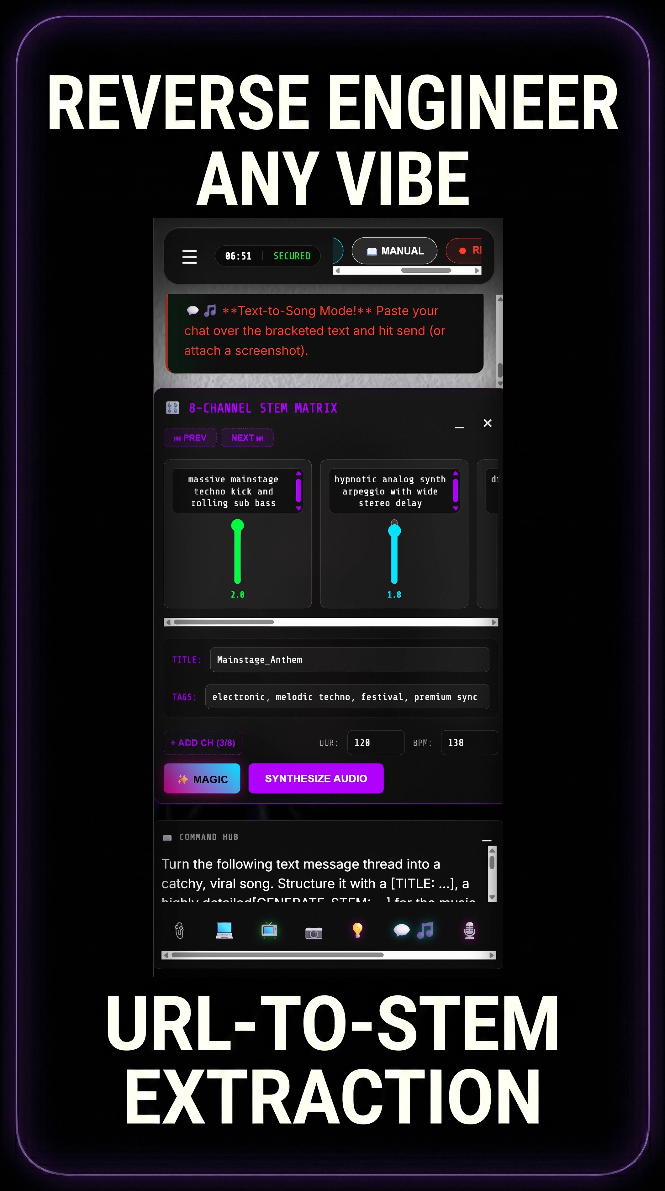 Reverse Engineer Any Vibe with URL-To-Stem DNA Extraction