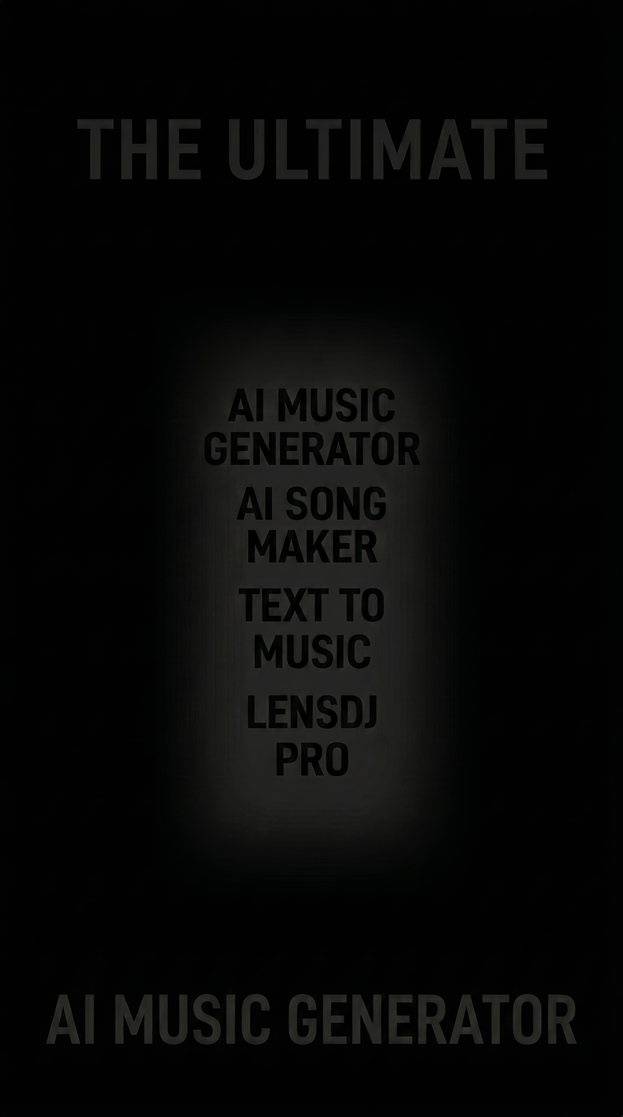 AI MUSIC GENERATOR, AI SONG MAKER, TEXT TO MUSIC, LENSDJ PRO