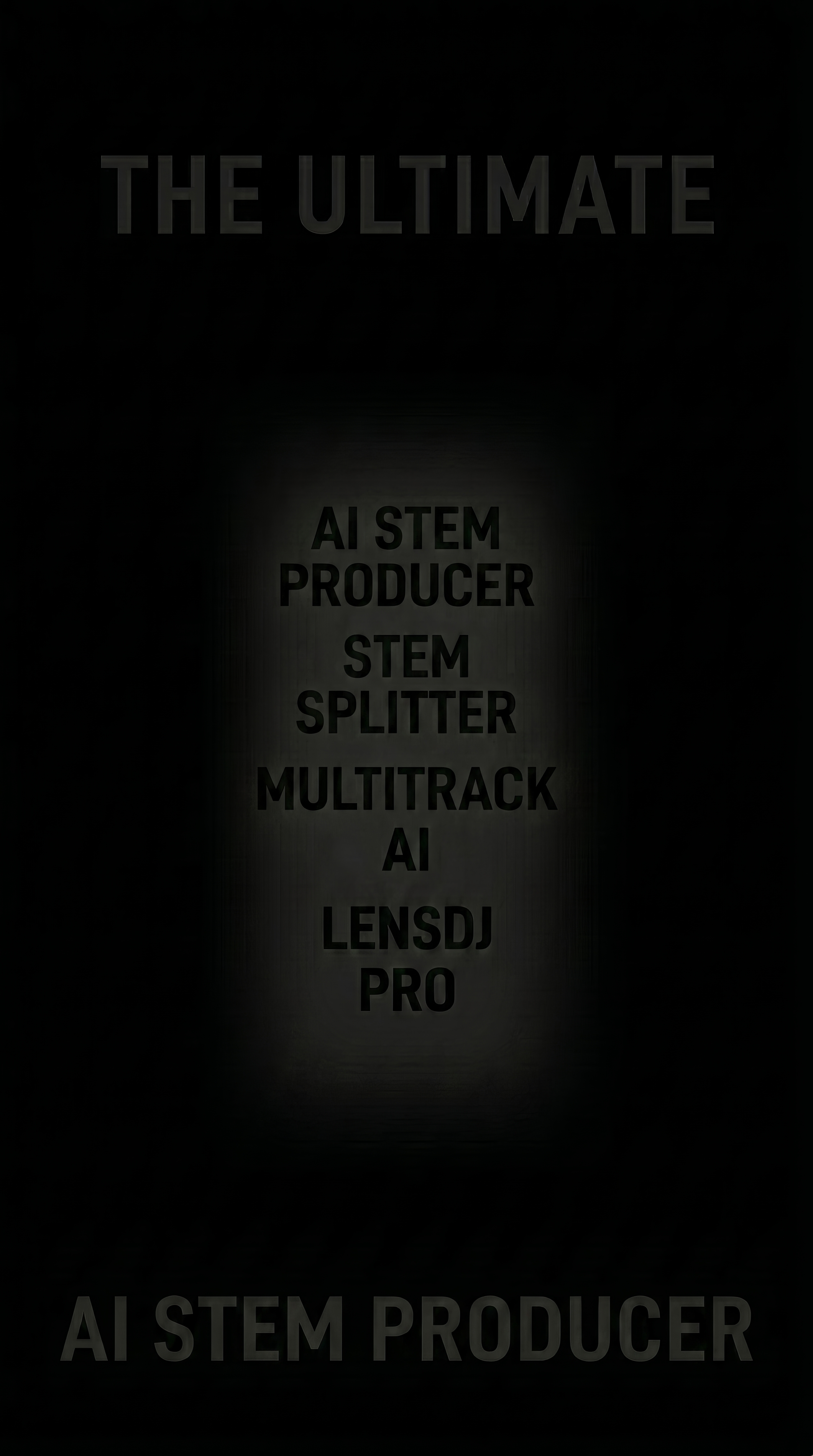 AI STEM PRODUCER, STEM SPLITTER, MULTITRACK AI, LENSDJ PRO